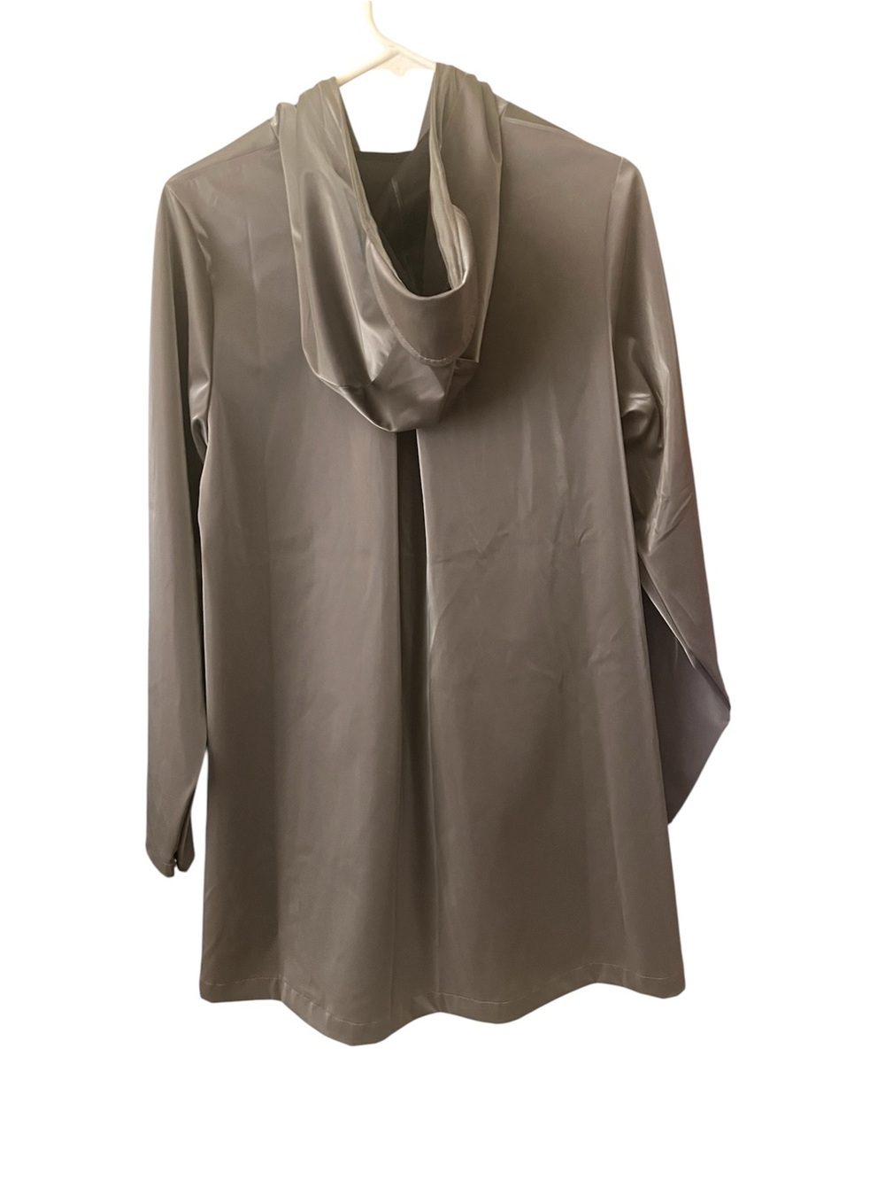 RAINS A-Line Jacket W3- Metallic Grey Small NWT MSRP $140 - Picture 7 of 14